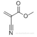 Ácido 2-propenoico, 2-ciano-, éster metílico CAS 137-05-3